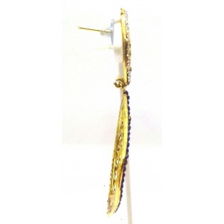 Gold Earring Jhumka Bali Jhumki Fashion Jewelry Boho Chic Drop Dangle Long E63